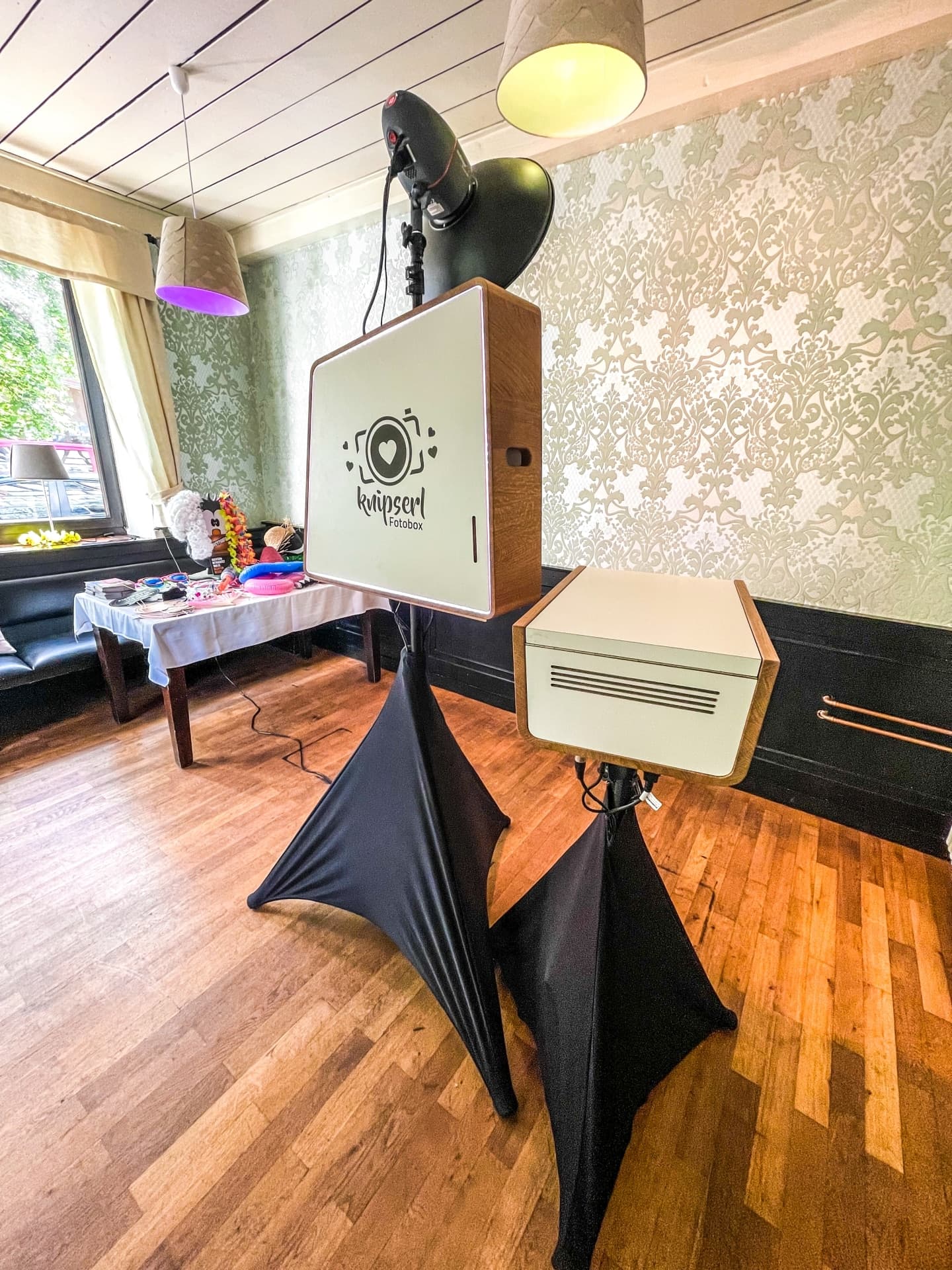 Knipserl Fotobox auf einer Firmenfeier